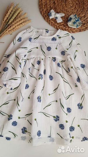 Платье из муслина