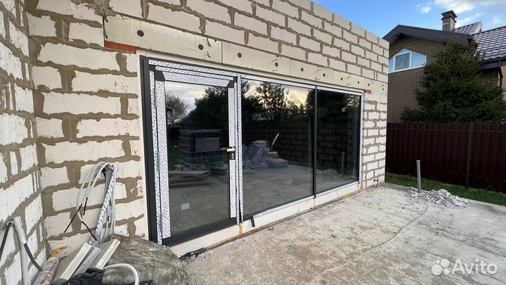 Остекление фасадов (витражей)