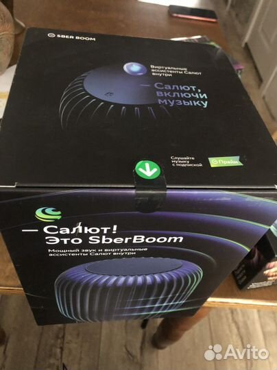 Умная колонка сбер SberBoom