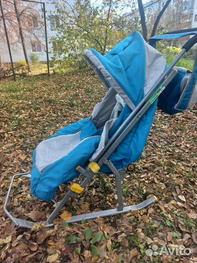 Коляска санки