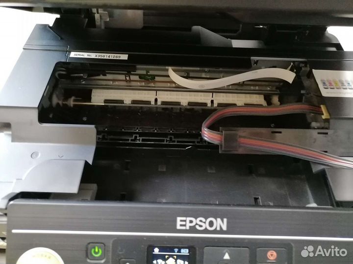 Цветной принтер мфу, Epson xp-342 с снпч