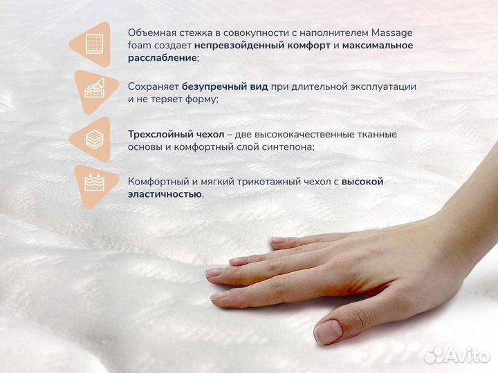 Матрас 180*200 ортопедический