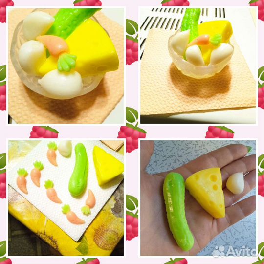 Мыло ручной работы, букеты