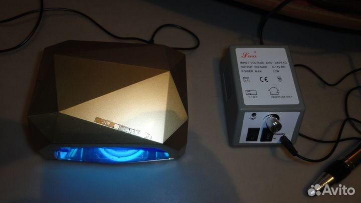 Прибор для маникюра Мерседес 2000+LED лампа 36W