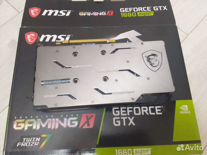 Видеокарта Msi gtx 1660 Super 6gb Gaming