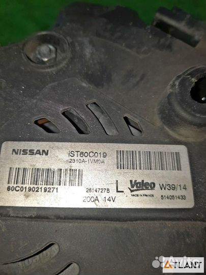 Генератор nissan serena