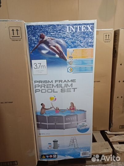 Каркасный бассейн Intex 366 на 100