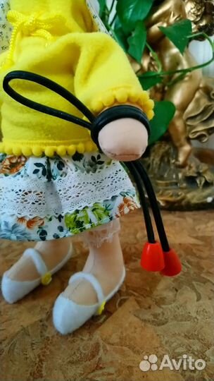 Текстильная интерьерная кукла