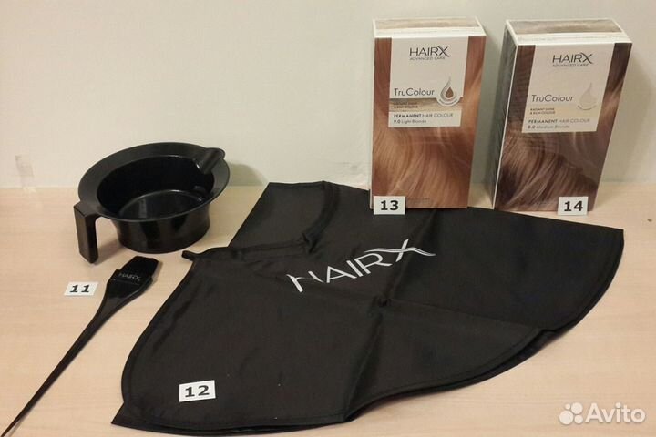 Помады, Карандаш для губ. Краска для волос. Орифле