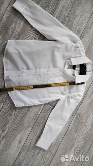 Рубашка белая на мальчика