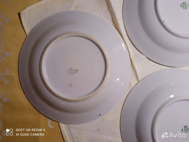 Тарелки дулево 1961 г