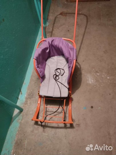 Санки коляска бесплатно