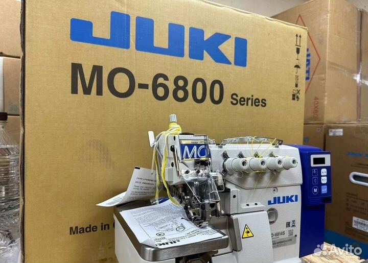 Оверлок со встроенным мотором Juki мо-6814S
