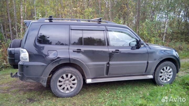 Багажник на крышу Митсубиси Паджеро 4 с 2007 г.в