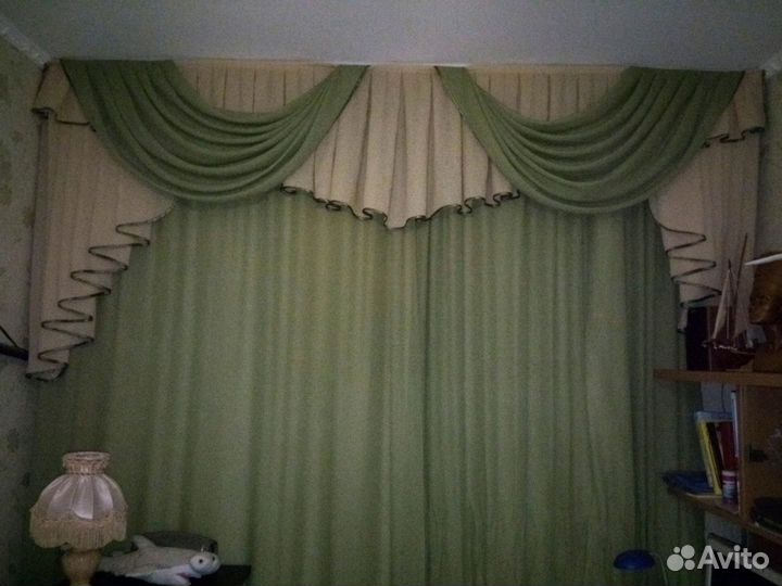 Шторы с ламбрикеном