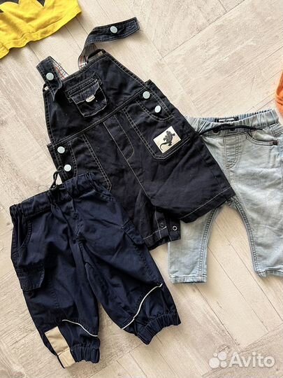 Вещи пакетом на мальчика 74