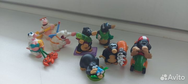 Kinder игрушки кроты