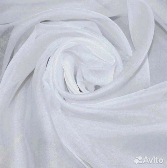 Тюль вуаль с утяжелителем