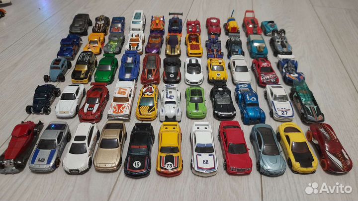 Набор 6. модельки Hot wheels 55 шт