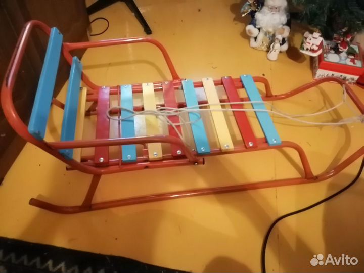 Санки и сиденье