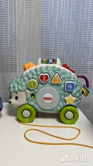 Fisher price ёжик и ленивец