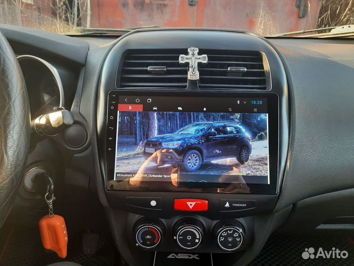 Штатная магнитола Mitsubishi ASX