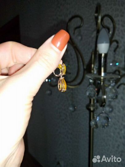 Серьги серебро