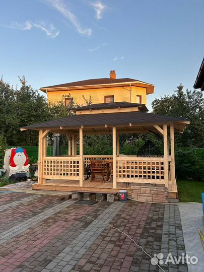 Беседка под ключ