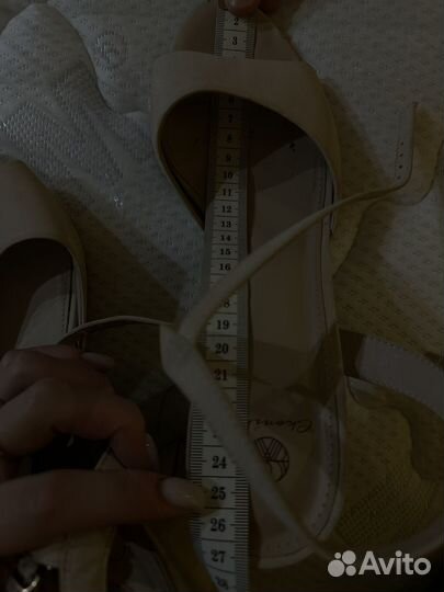 Босоножки эконика 27 см 40 размер