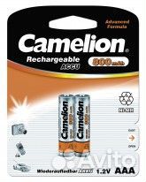 Акб AAA 800mAh camelion в наборе 2 шт