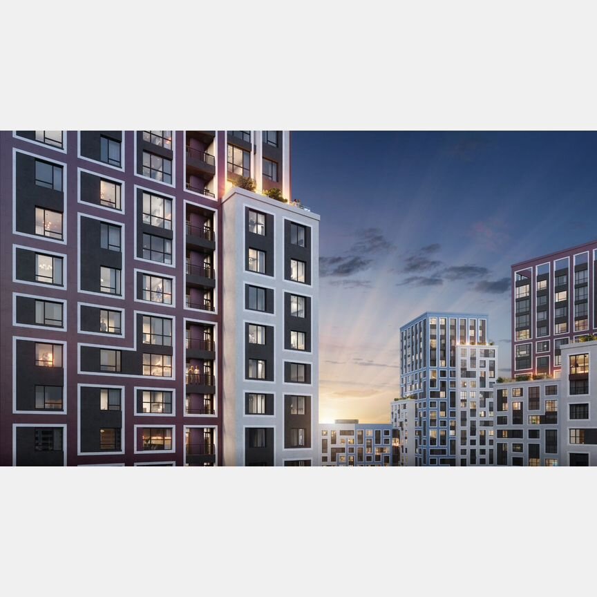2-к. квартира, 60,3 м², 19/22 эт.