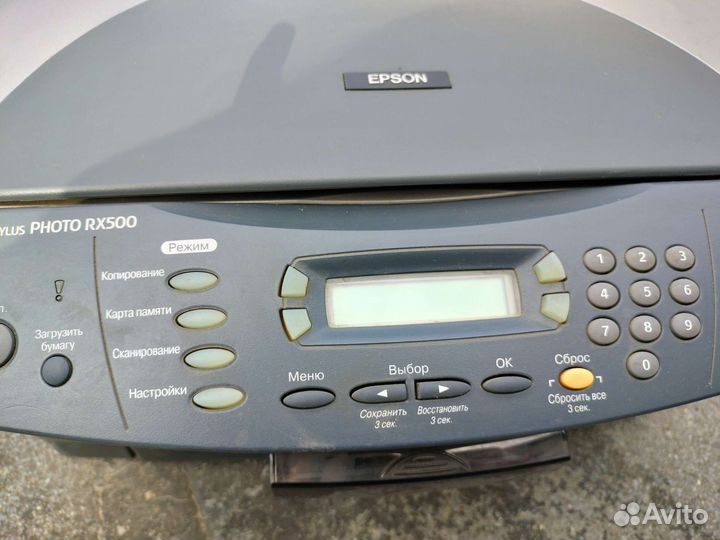 Принтер Epson Stylus Photo RX500 на запчасти