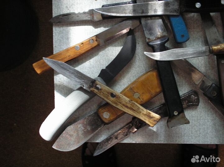 Ножики перочинные и кухонные СССР б/у старые