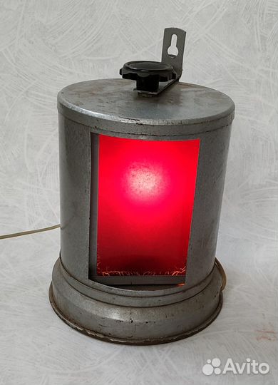 Лампа Фонарь красный. Для проявки фотоплёнки