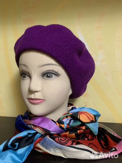 Береты шерстяные