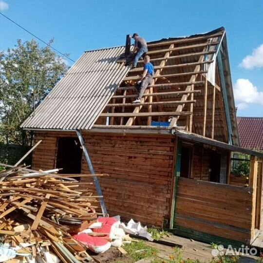 Демонтаж дачных, загородных домов и построек