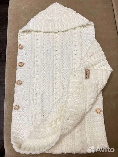 Конверт вязаный ручной работы новый