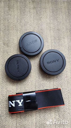 Крышка, ремешок фотоаппарата сони А