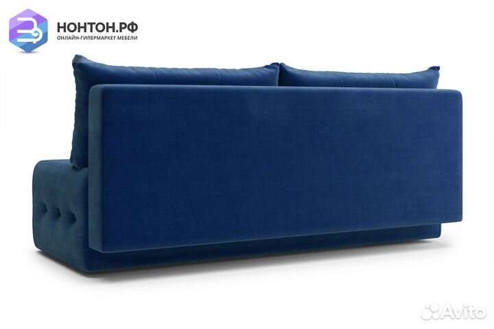 Диван еврокнижка Сити темно-синий
