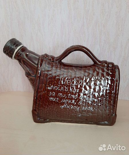 Графин керамический новый