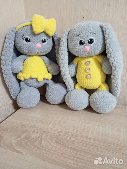 Вязаный заяц