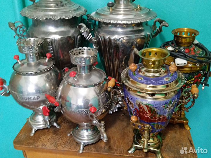 Самовар электрический на углях