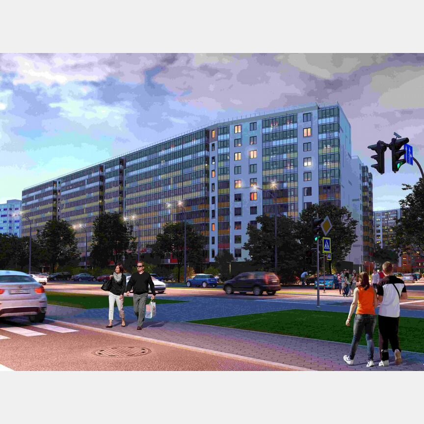 Квартира-студия, 26,1 м², 1/11 эт.