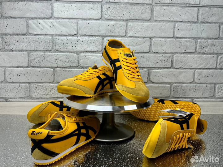 Asics onitsuka tiger mexico 66 yellow gum black