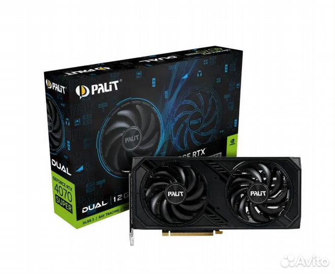 Видеокарта Palit RTX4070 Super Dual 12GB