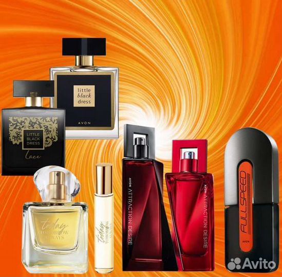 Коллекция туалетной воды женская мужская Avon