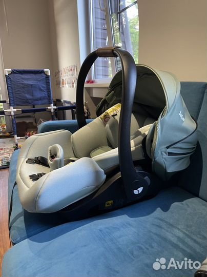 Автолюлька/автокресло joie i level от 0+