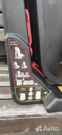 Детское автокресло 9 до 36 кг бу