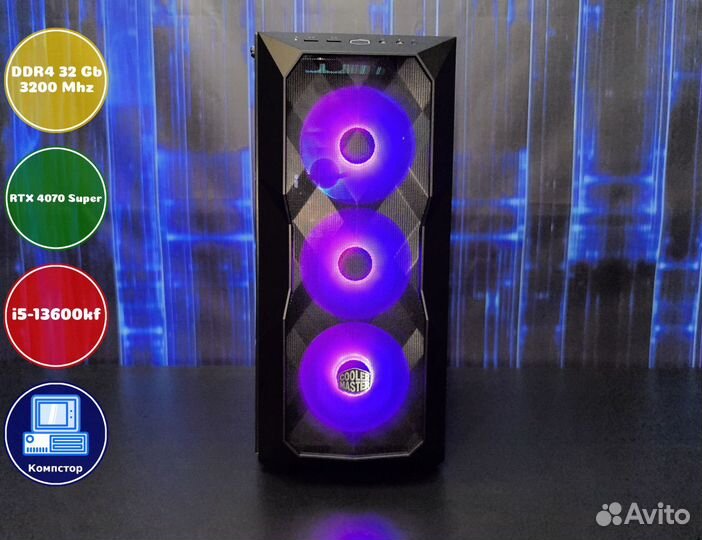 Сборка пк i5-RTX4070SUP-32DDR4-BSZ6934071258-B760