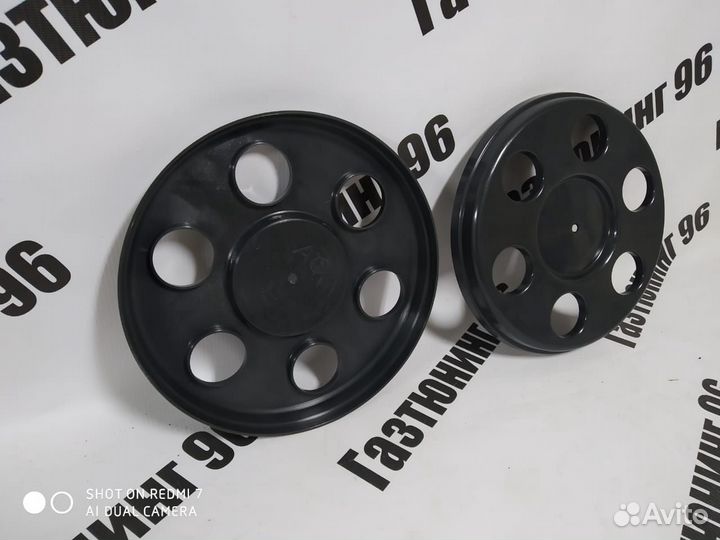 Декоративные колпаки газель черные